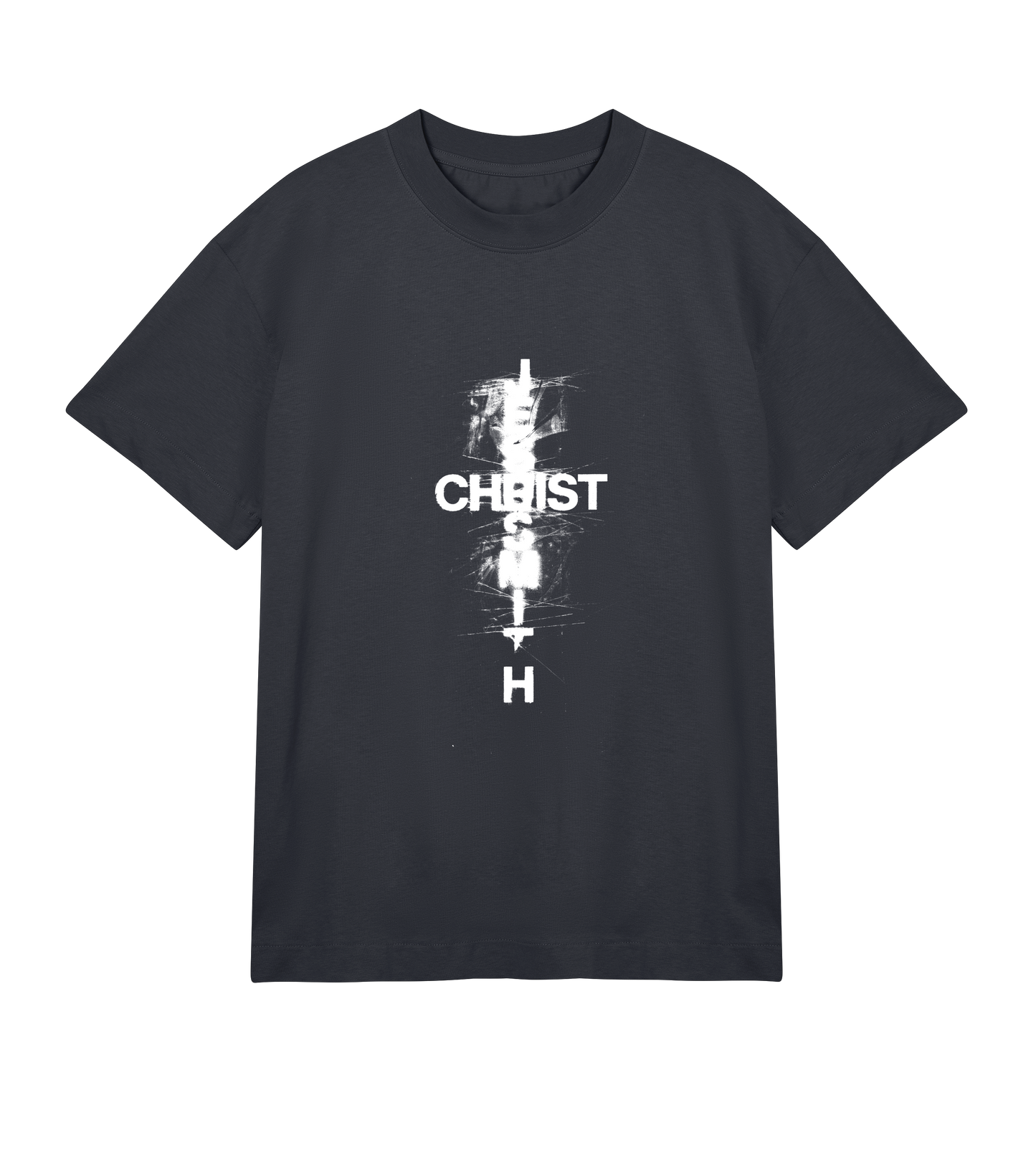 DISTRESSED JESUS CHRIST SMITH T-SHIRT